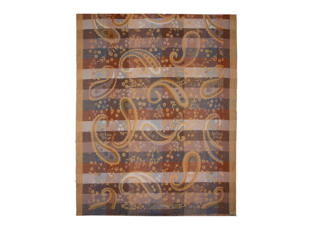 Dame skjerf m/paisley 65x185 gul Høst26 