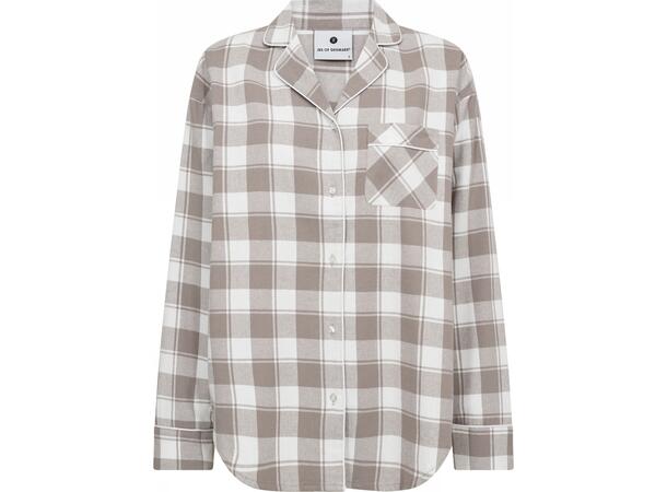 JBS of DK flannel shirt Sand M - AW26 