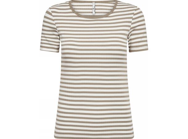 JBS of DK ribbed SS tee Beige L - SS27 