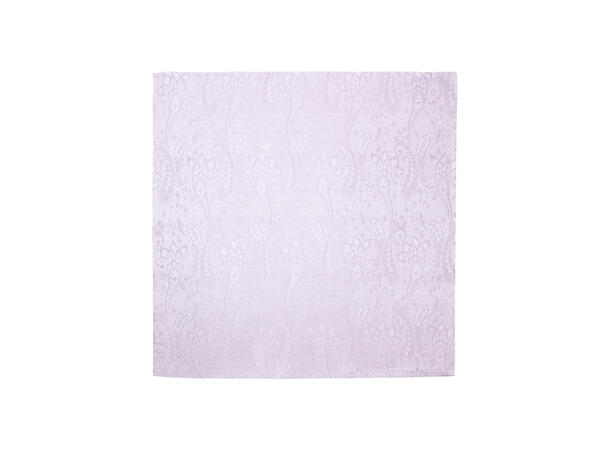 Santi silkeslips+lommetørkle paisley sett hengende sølv 