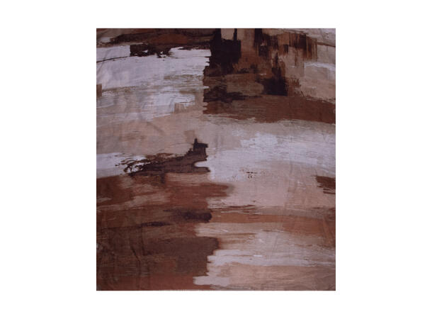 Skjerf ton i ton 90x180cm brun 