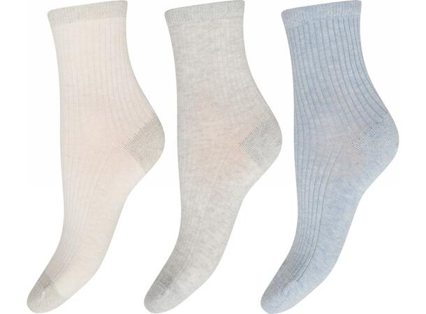 DECOY 3-pack ankle sock bamboo Multicolor 37-41 - SS27 