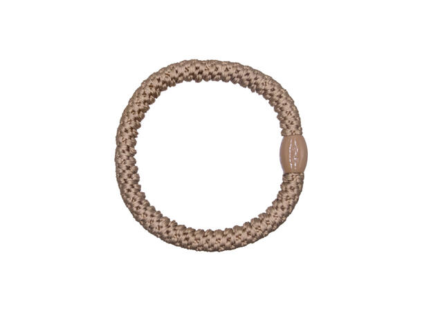 Hårstrikk beige 