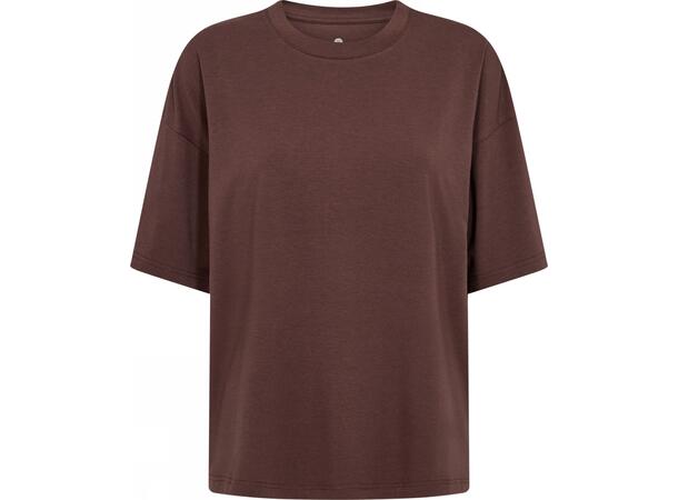 JBS of DK basic oversize tee Brown S - SS27 
