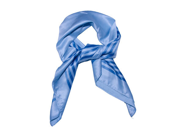 Skjerf klassisk 70x70 lys blå 