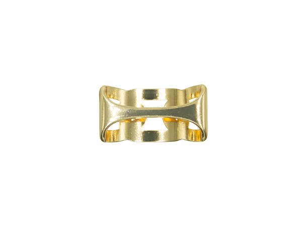 Skjerf ring "lås" gull 