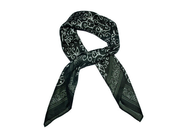 Skjerf wienermønster 70x70cm grønn 