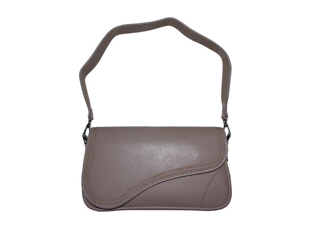 Veske liten 25x12x6cm taupe 