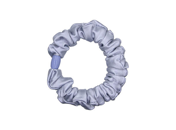 Hårstrikkmm/silke-look lys blå* 