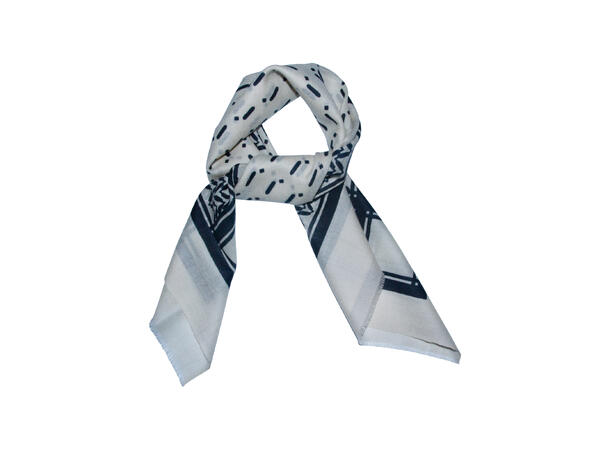 Skjerf klassisk 85x85 offwhite Høst26 