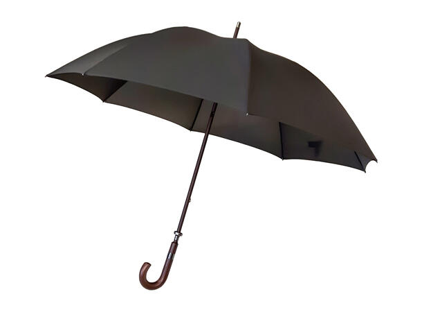 Wall Street Sort Paraply herre "Lux"sort 