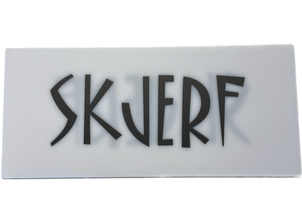Skjerf display 