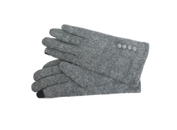 Dame vanter m/4 knapper koks strl 8,5 m. Touch Screen Finger Høst 