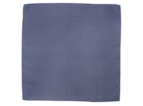 Lommetørkle m/struktur blå 