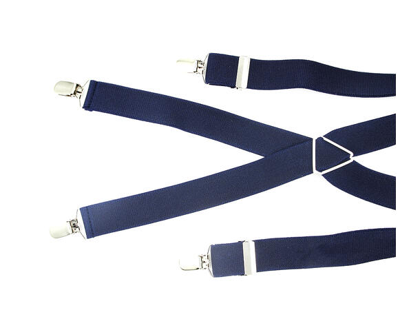 X-Plizit sele 3cm ensfarget navy i gaveeske 
