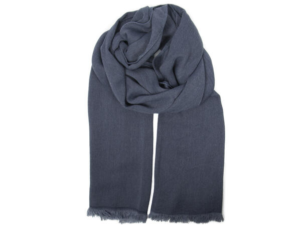Skjerf herre stonewashed 40x160 navy* 