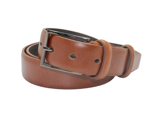 Barn klassisk belte cognac 75cm 