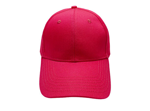 Caps "Summer" ensfarget cerise SS26 