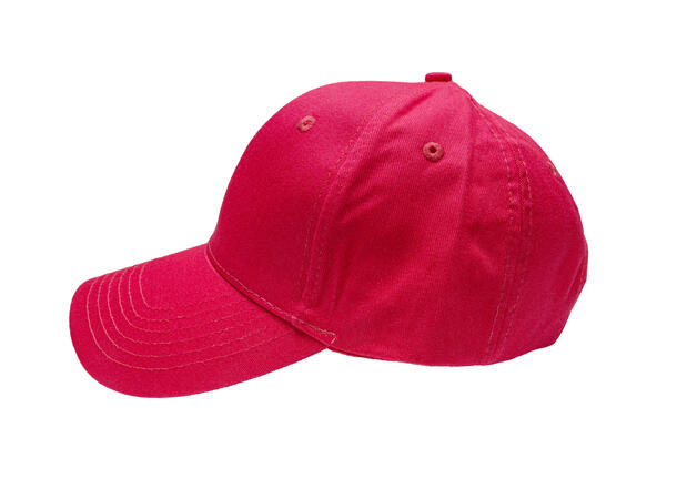 Caps "Summer" ensfarget cerise SS26 