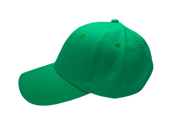 Caps "Summer" ensfarget lys grønn SS25 