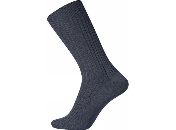 Egtved socks wool broadrib Navy 40-43 - NOOS 