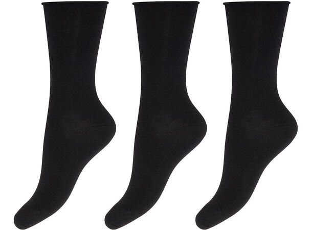 DECOY ankle sock bamboo 3-pack Black 37-41 NOOS 