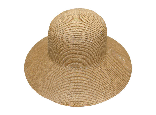 Hatt "Summer" m/rund brem natur SS26 
