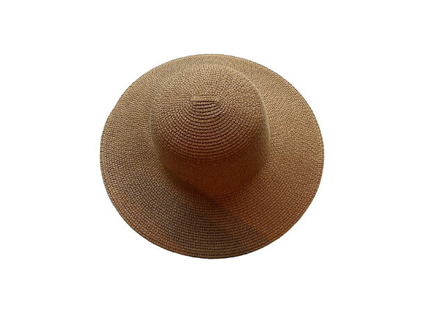 Hatt "Summer" m/rund brem natur SS26 