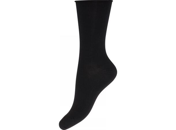 DECOY ankle sock fine knit bam Black 37-41 NOOS 