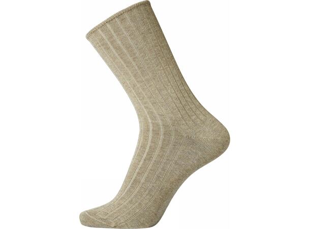 Egtved socks cotton no elastic Beige 40-45 - NOOS 