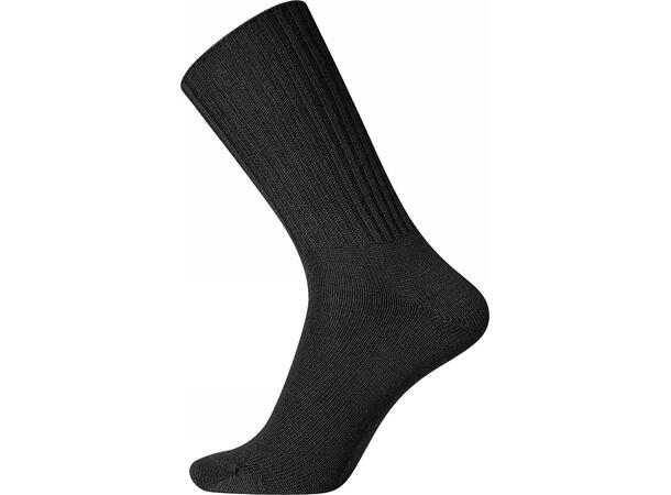 Egtved socks wool rib Sort 40-45 - NOOS 