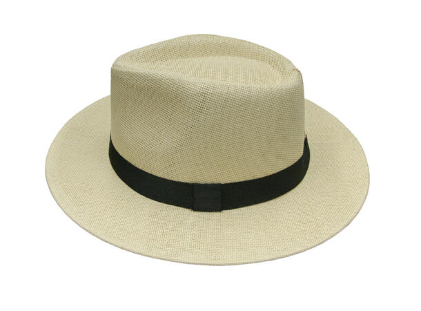 Hatt Herre "Summer" m/ brem kamel SS26 