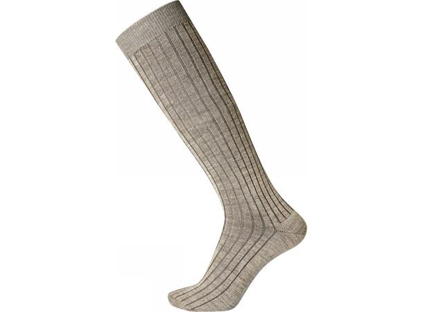 Egtved socks wool kneehigh Beige 40-45 - NOOS 