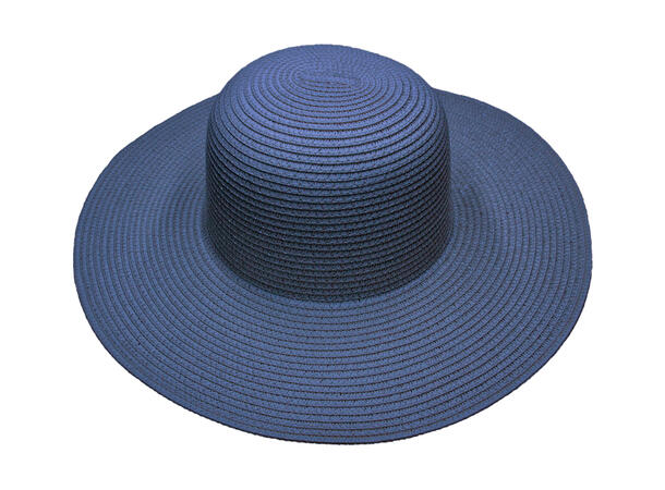 Hatt "Summer" m/rund brem blå SS26 