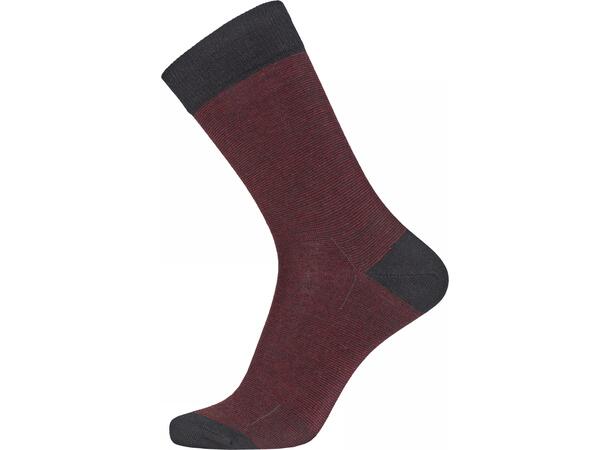 Egtved socks cotton/wool twi Rød 40-45 - NOOS 