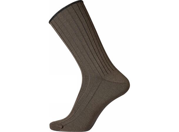 Egtved socks wool no elastic Brun 40-45 - NOOS 