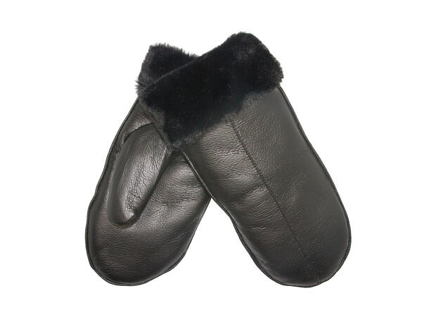 Ensfarget PU vott sort str 7,5 Høst 