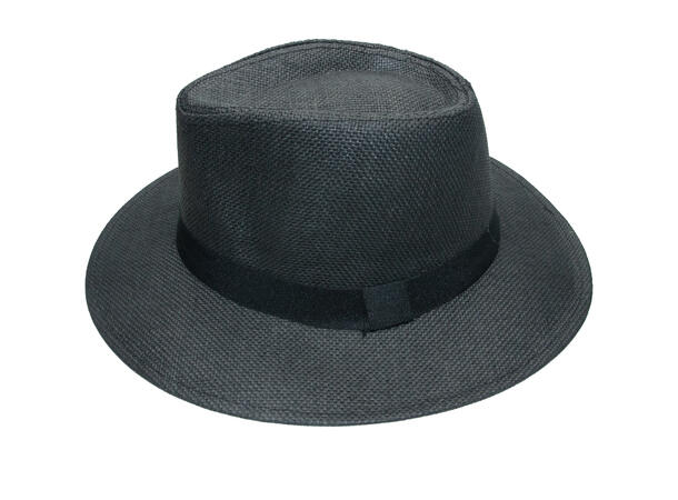 Hatt Herre "Summer" m/ brem sort SS26 