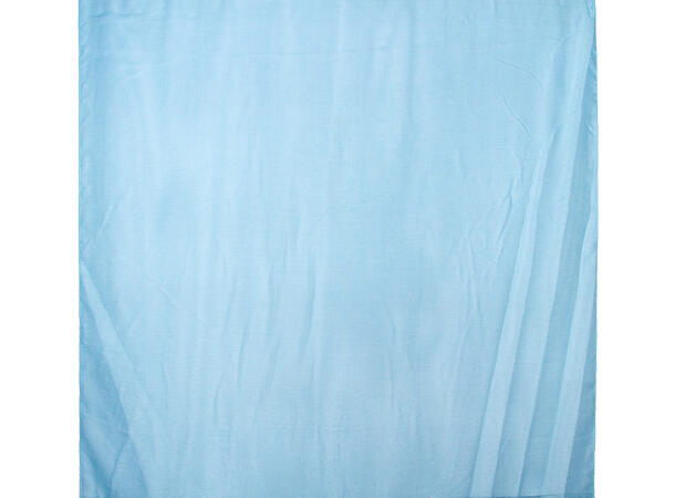 Skjerf ensfarget 90x180 lysblå 