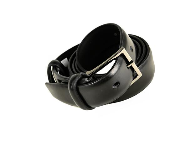 Barn klassisk belte sort 65cm 
