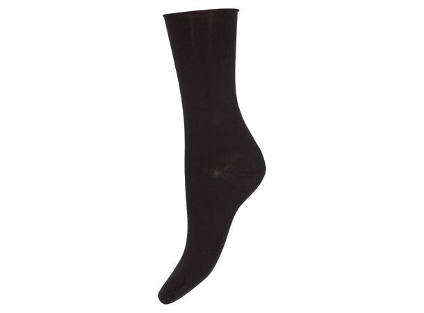DECOY ankle socks fine knit Black NOOS Lev. uke 33 2026 