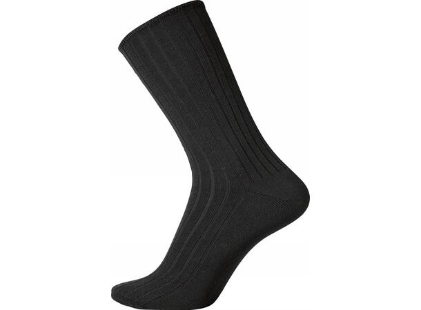 Egtved socks cotton no elastic Sort 40-45 - NOOS 