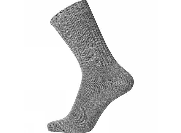 Egtved socks wool rib Grå 40-45 - NOOS 