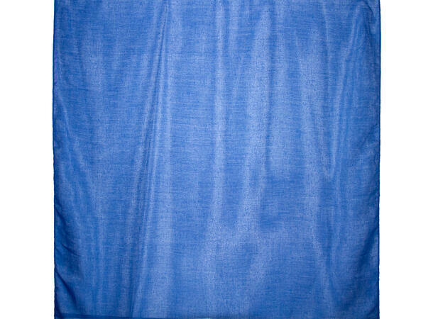 Skjerf ensfarget 90x180 kongeblå 