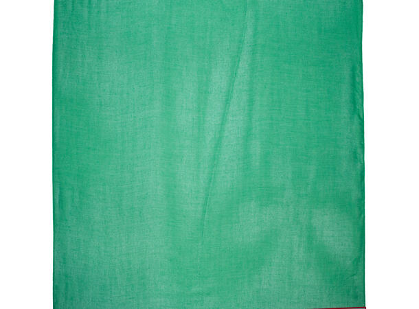 Skjerf ensfarget 90x180 sterk grønn 