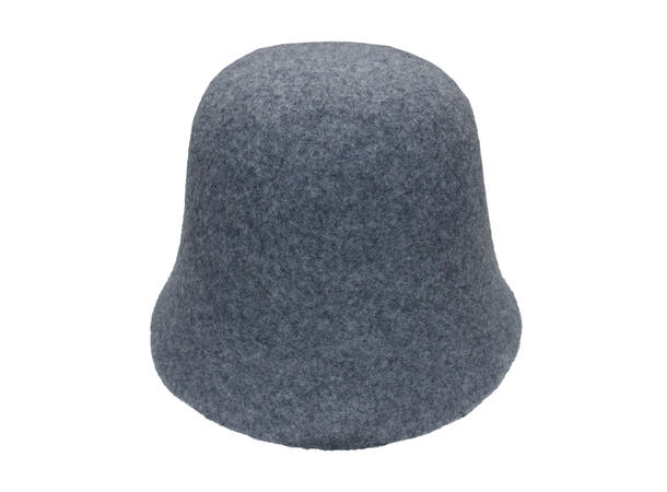 Bøttehatt dame ull grå Høst26 