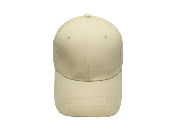Caps "Summer" ensfarget lys sand SS26 