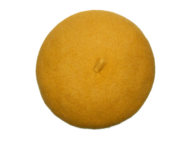 Dame alpe lue i ull   okergul Høst 