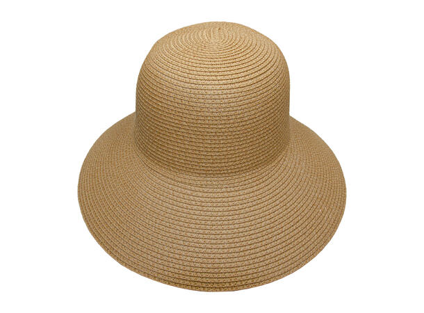 Hatt "Summer" m/brem i front natur SS26 