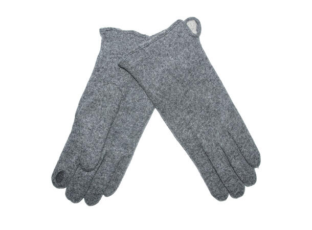 Dame vante m/ ullfor Koks grå Høst 